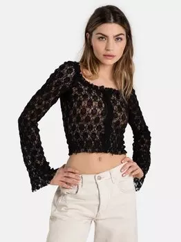 Блуза мэдисон Free People, черный