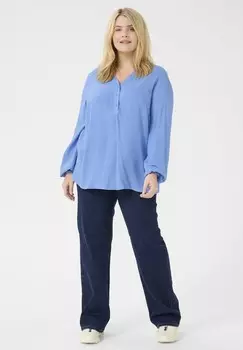 Блуза MAHLENA Kaffe Curve, синий