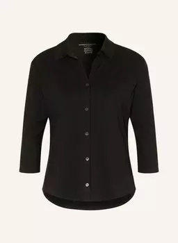 Блуза MAJESTIC FILATURES mit 3/4-Arm, черный