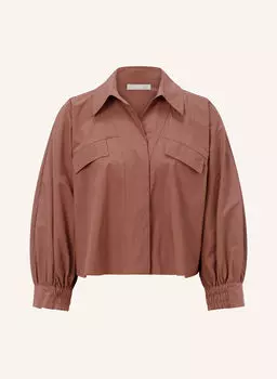 Блуза Malej, коричневый