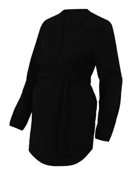 Блуза MAMALICIOUS MLElva Lia, черный