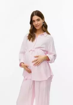 Блуза MAMALICIOUS, розовый