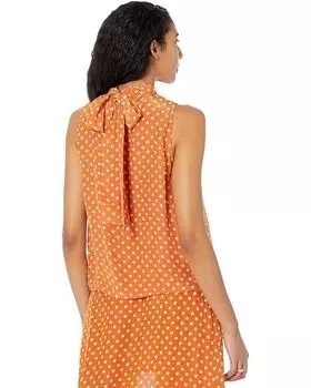 Блуза MANGO Caliza Blouse, коричневый