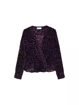 Блуза Mango DEBORA, черный