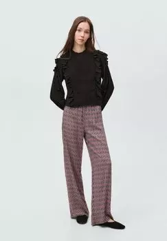 Блуза Mango Kids, черный