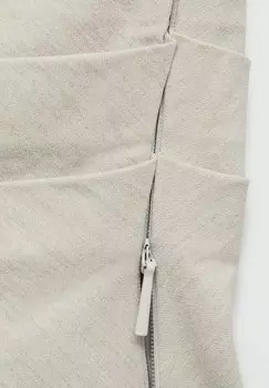 Блуза Mango, кремовый