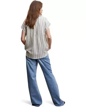 Блуза MANGO Lione Blouse, белый