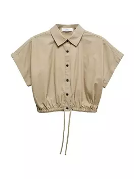 Блуза Mango MILLY, хаки