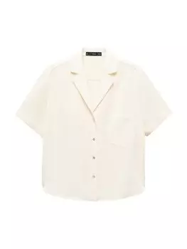 Блуза Mango MOMA, цвет Wool White