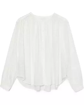 Блуза MANGO Nohelia, белый
