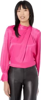 Блуза MANGO Tino Blouse, цвет Bright Pink