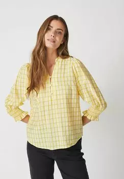 Блуза MangoCC Co'couture, светло-желтый