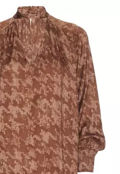 Блуза Manila Grace, коричневый