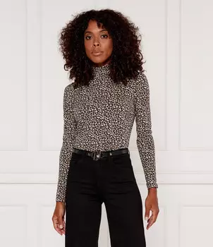 Блуза Marc Cain Slim Fit, бежевый