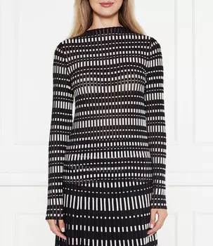 Блуза Marc Cain Slim Fit, темно-синий