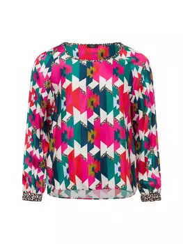 Блуза MARC CAIN SPORTS, цвет pink mehrfarbig