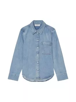 Блуза Marc O'Polo regular, цвет light blue destroy wash