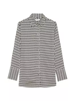 Блуза Marc O'Polo regular, разноцветный