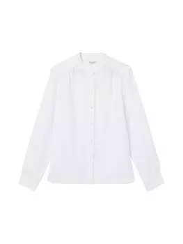 Блуза Marc O'Polo Stehkragenbluse relaxed, белый