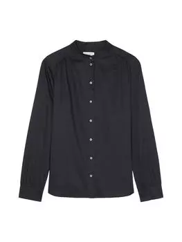 Блуза Marc O'Polo Stehkragenbluse relaxed, цвет deep night blue