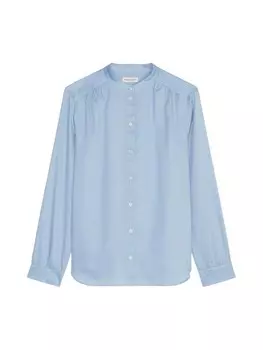 Блуза Marc O'Polo Stehkragenbluse relaxed, цвет fresh sky