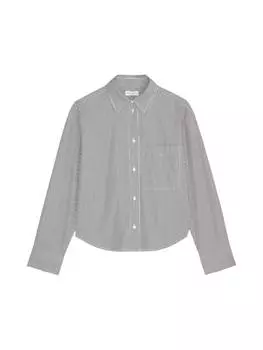 Блуза Marc O'Polo Streifenbluse cropped, цвет multi