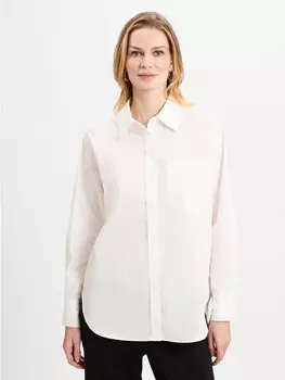 Блуза Marie Lund Hemdbluse, белый