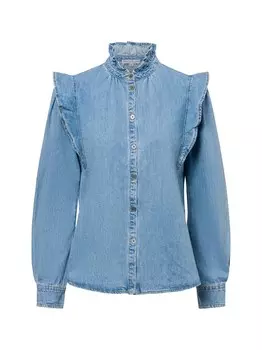 Блуза Marie Lund, синий деним