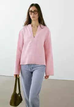 Блуза Massimo Dutti, розовый