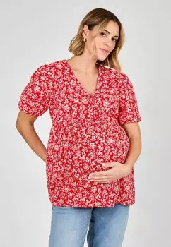 Блуза MATERNITY FIT JoJo Maman Bb, красный