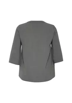 Блуза MATTY Kaffe Curve, серый