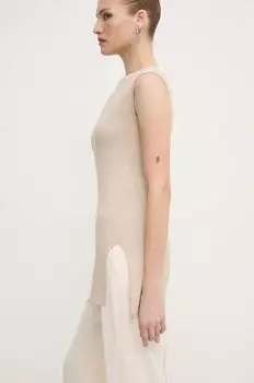 Блуза Max Mara Leisure, бежевый