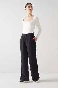 Блуза May Lenzing Ecovero с квадратным вырезом из вискозы LK Bennett, бежевый