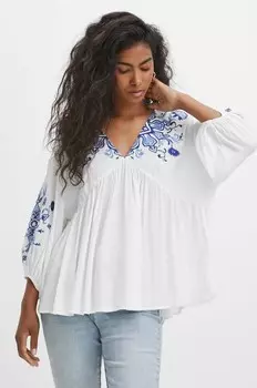 Блуза Medicine, кремовый