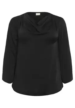 Блуза MERIEL Kaffe Curve, черный