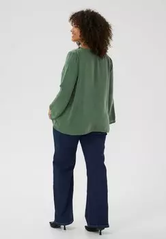 Блуза MERIEL Kaffe Curve, зеленый