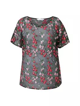 Блуза MIAMODA Bluse, черный