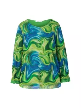 Блуза MIAMODA Bluse, цвет limette