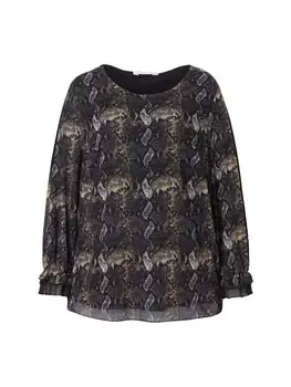 Блуза MIAMODA Bluse, цвет schilfgrn