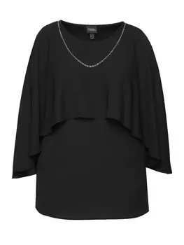 Блуза MIAMODA, черный