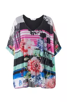 Блуза MIAMODA, черный