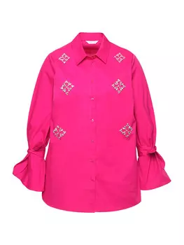 Блуза MIAMODA, цвет magenta