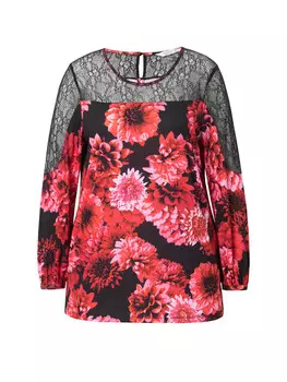 Блуза MIAMODA, цвет purpur