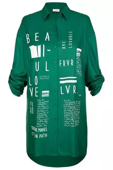 Блуза MIAMODA Longtunika, цвет smaragd