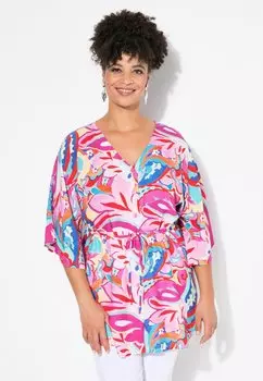 Блуза MIAMODA MIAMODA, розовый