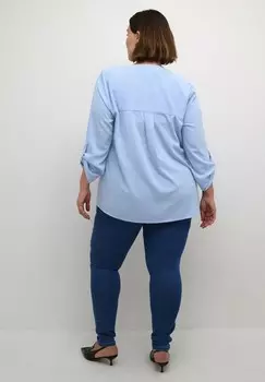 Блуза MIE Kaffe Curve, синий