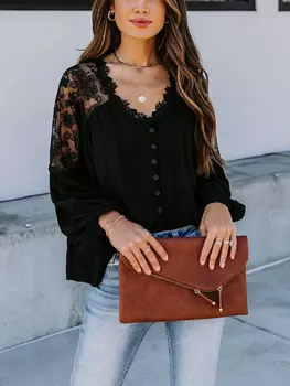 Блуза Milan Kiss, черный