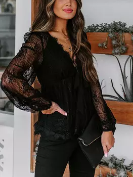 Блуза Milan Kiss, черный