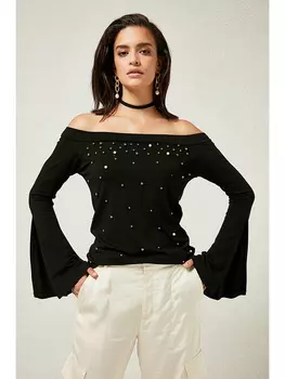 Блуза Milan Kiss, черный