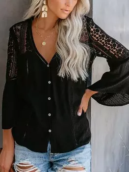 Блуза Milan Kiss, черный